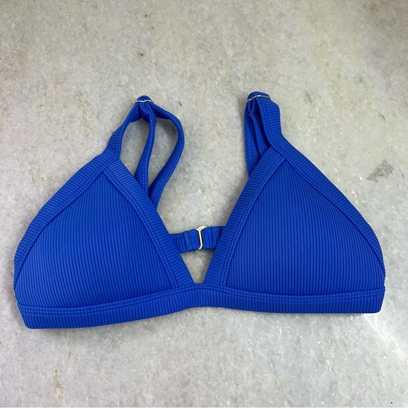 one one Other - ONEONE Blue Bikini Top Size XL Kameron Triangle Swimwear